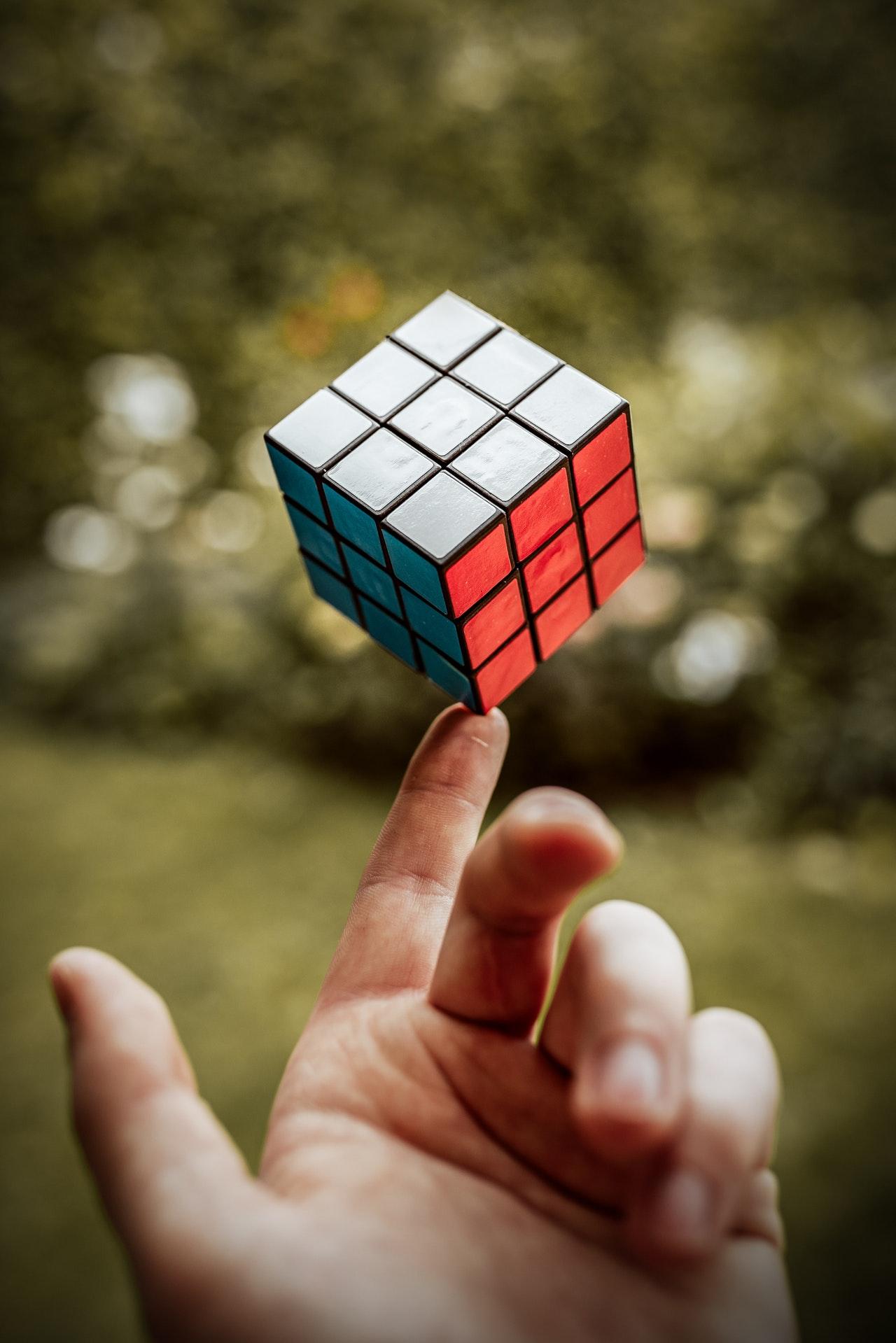 Rubic cube Background Great Solutions